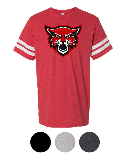 Football Jersey Tee {Head Mascot LoGo}