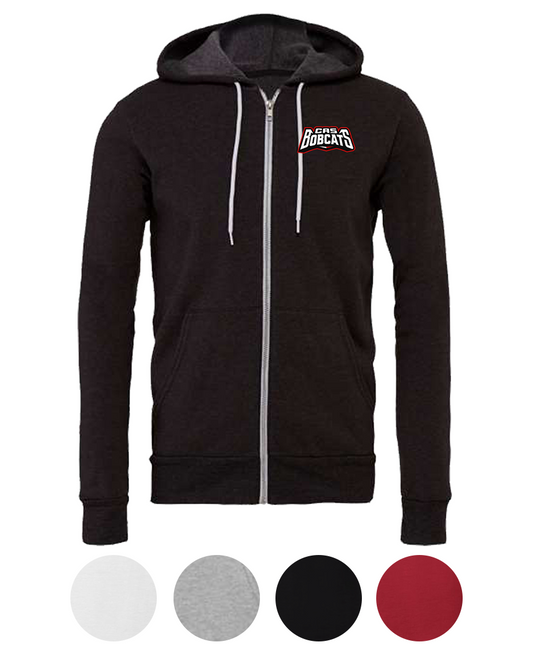 Full-Zip Hoodie {Text - 1 LoGo}