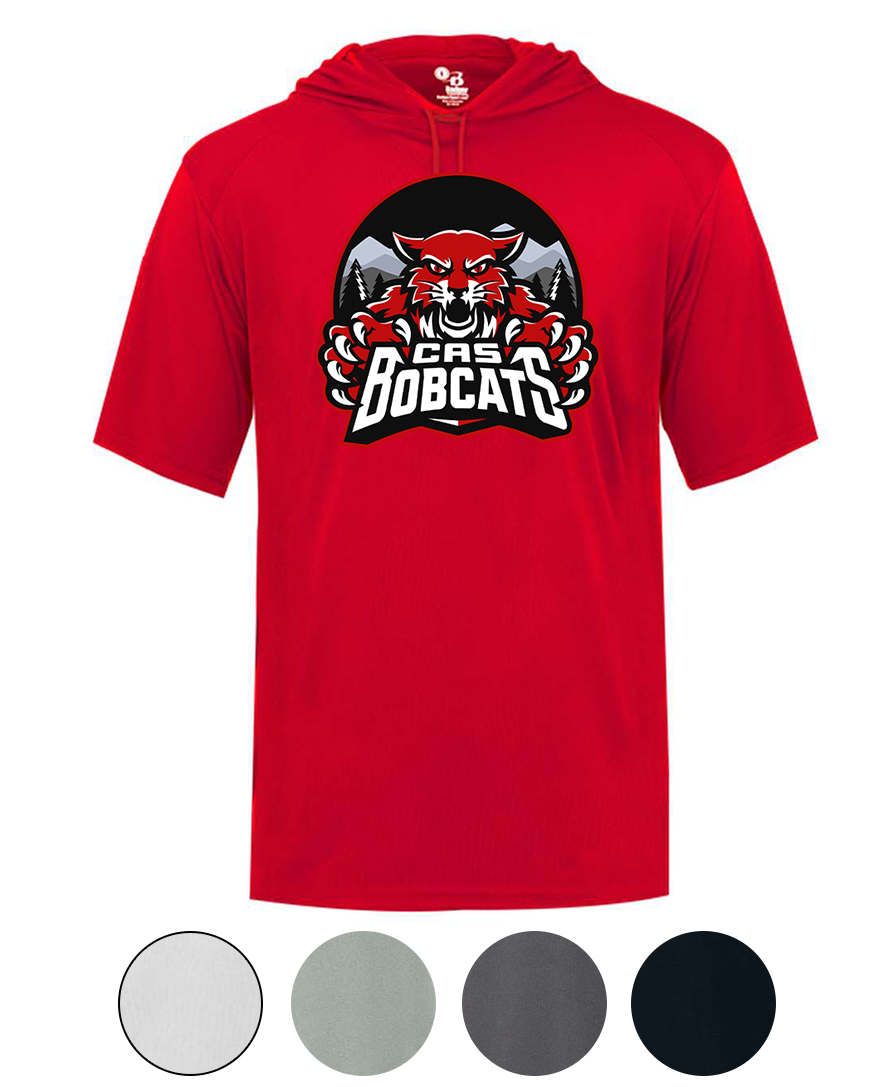 Hooded Tshirt {Dark Mode LoGo}