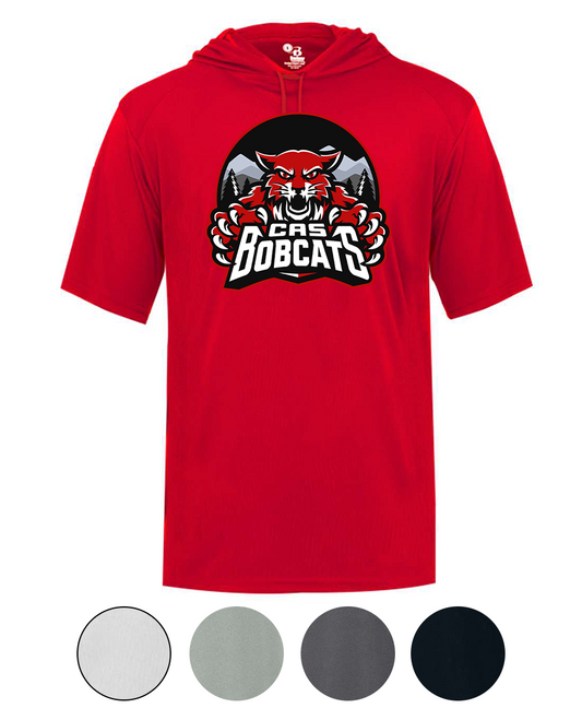 Hooded Tshirt {Dark Mode LoGo}