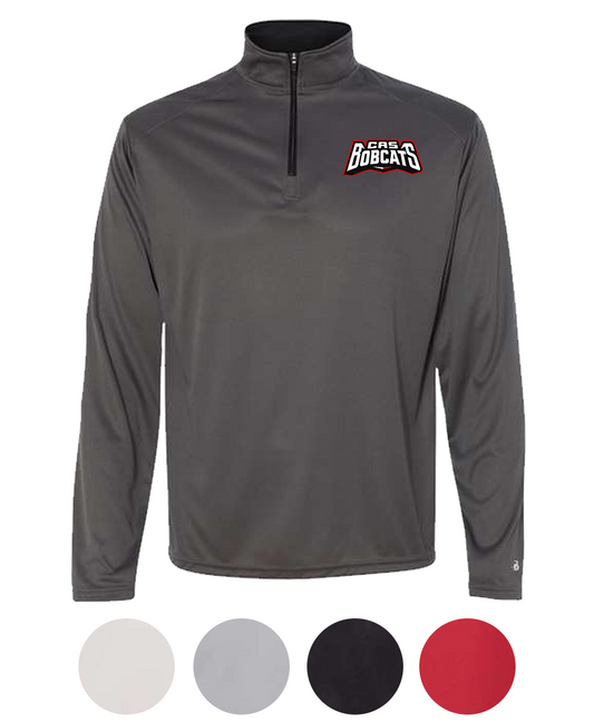 Zip Pullover {Text-1 LoGo}