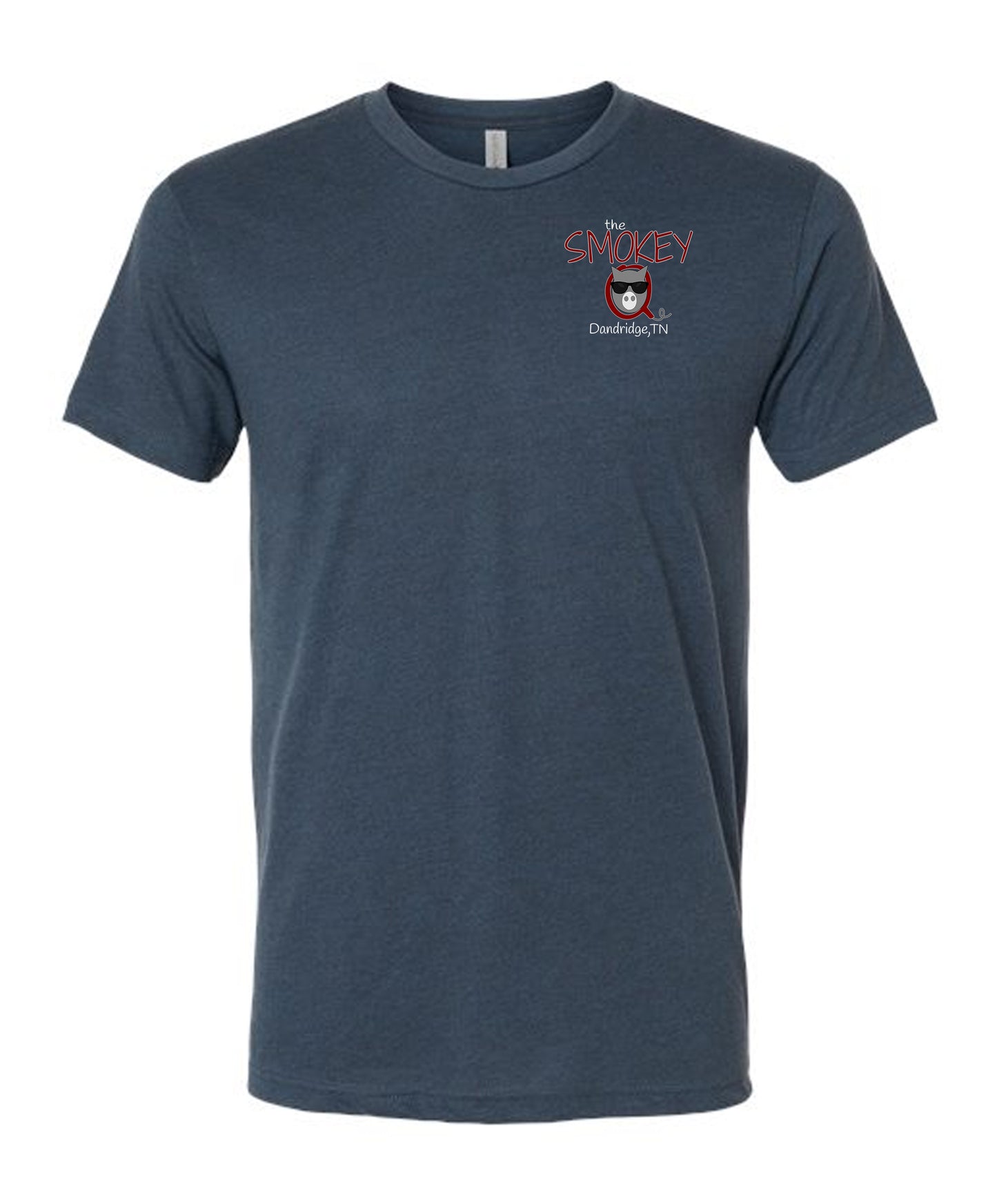 Left Chest - White