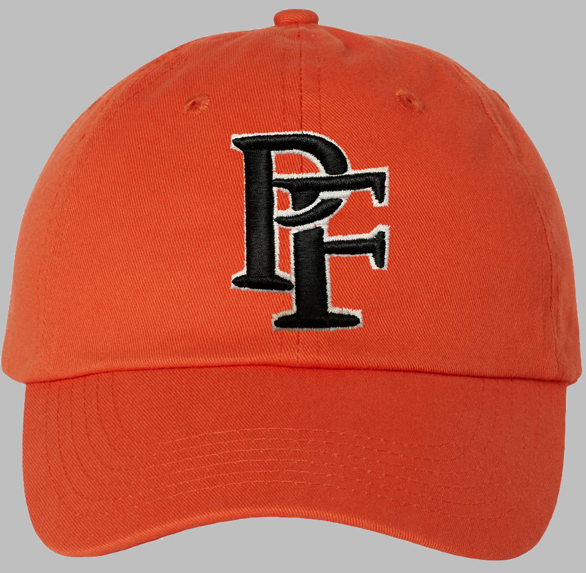 Orange PF Unstructured Hat