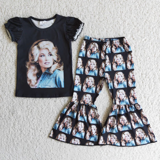 Dolly Parton Bell Bottom Outfit