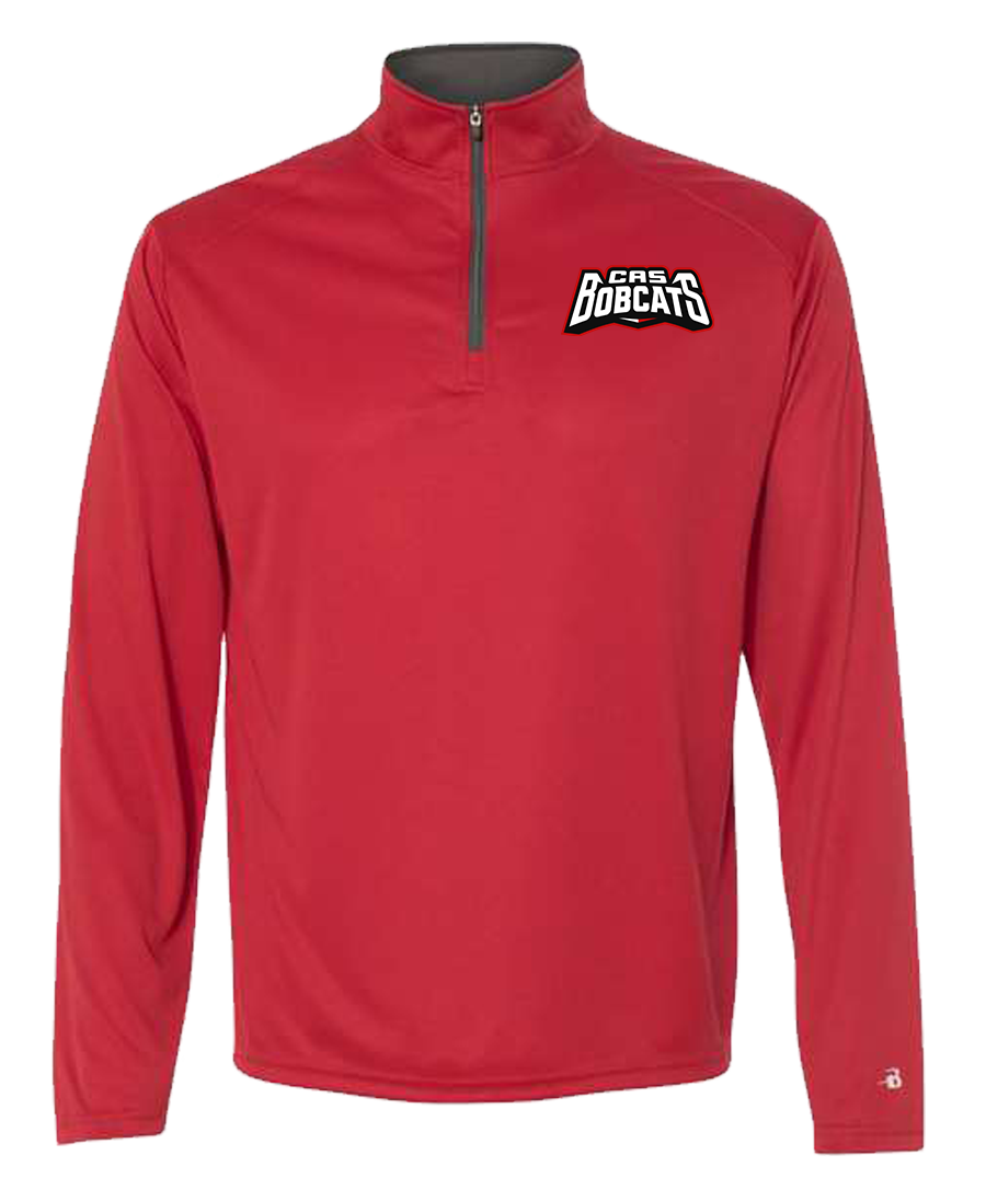 Zip Pullover {Text-1 LoGo}