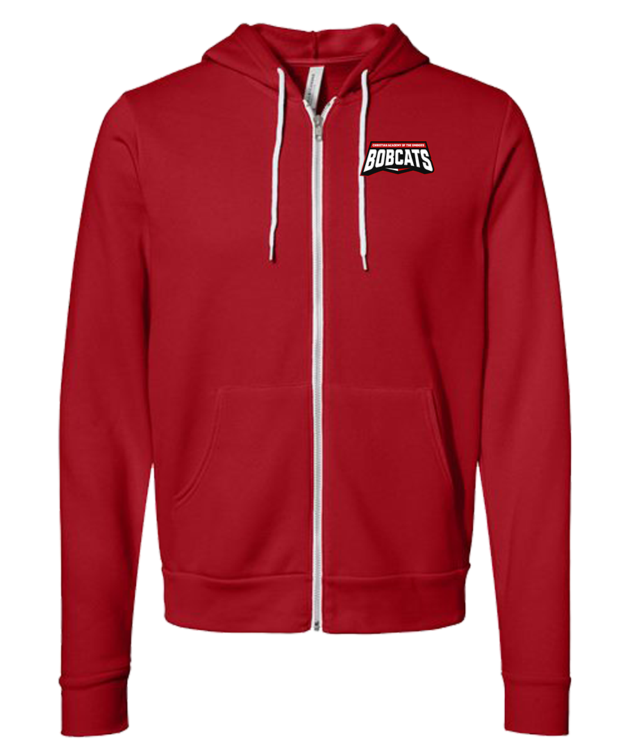 Full-Zip Hoodie {Text - 2 LoGo}