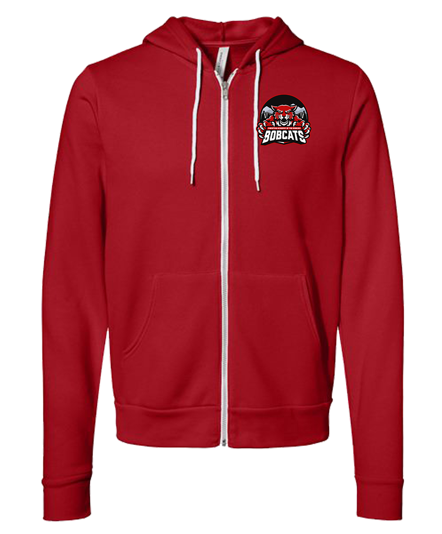 Full-Zip Hoodie {Dark Mode - 2 LoGo}