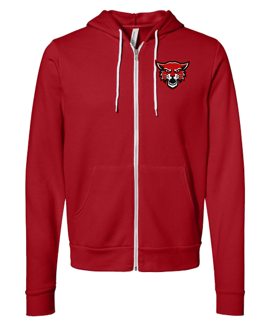 Full-Zip Hoodie {Head Mascot LoGo}