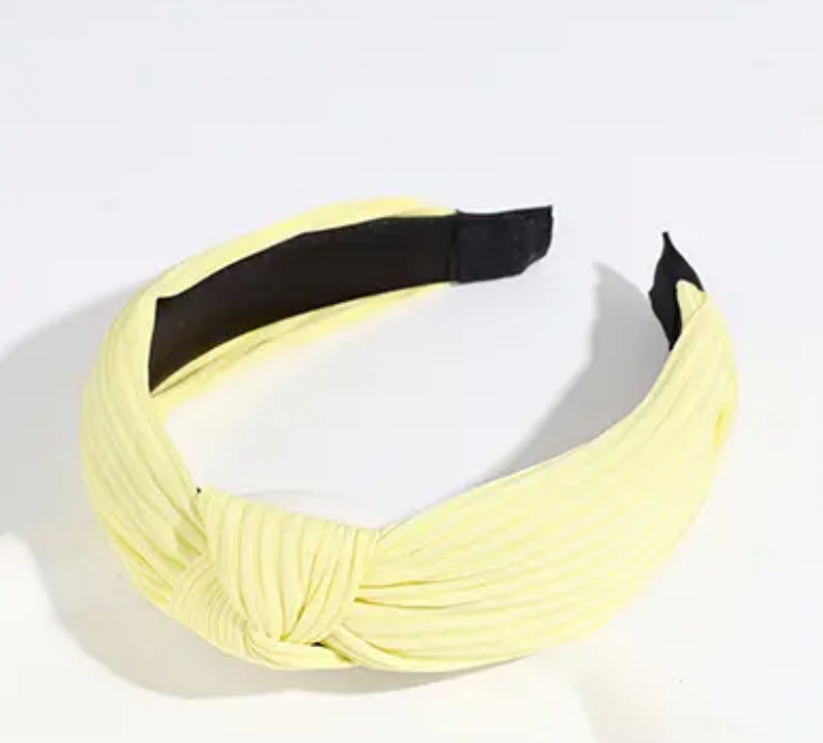 Knotted Wide Headbands