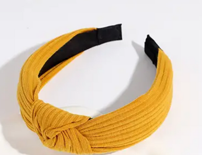 Knotted Wide Headbands