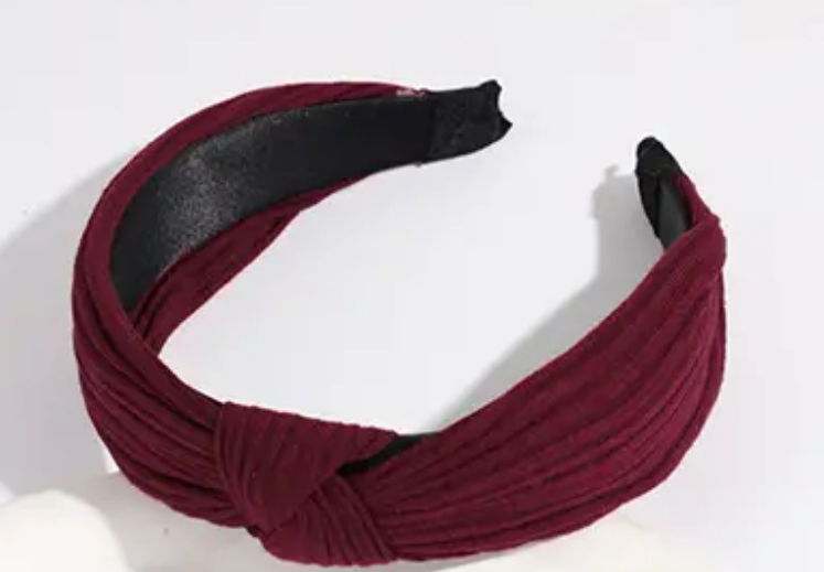 Knotted Wide Headbands