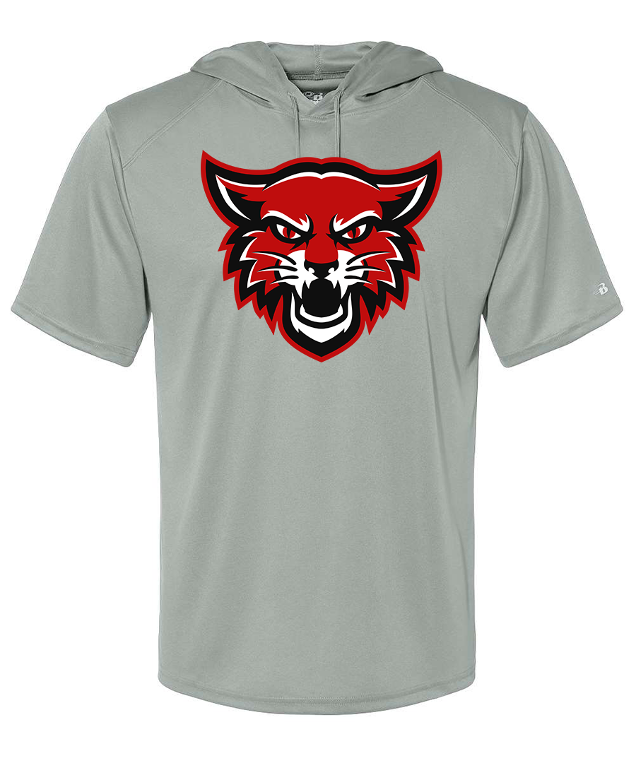 Hooded Tshirt {Head Mascot LoGo}