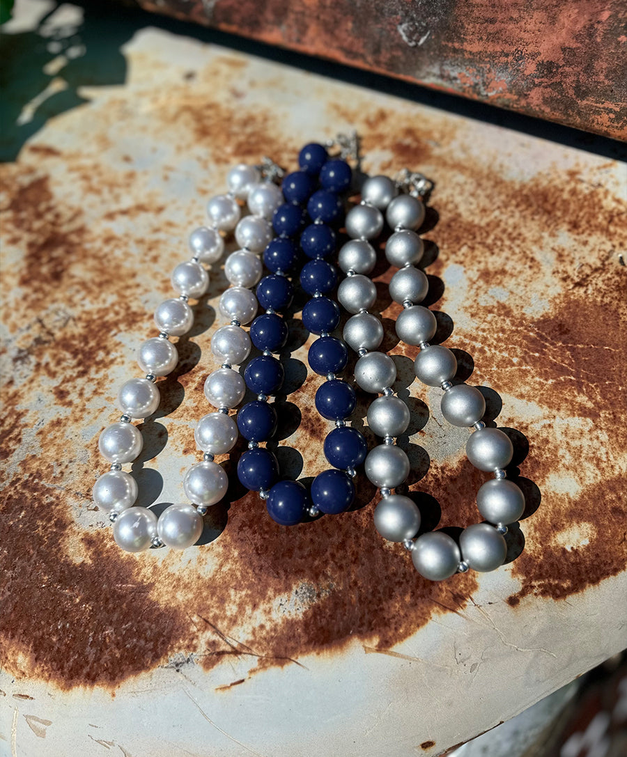 Solid Chunky Bead Necklace