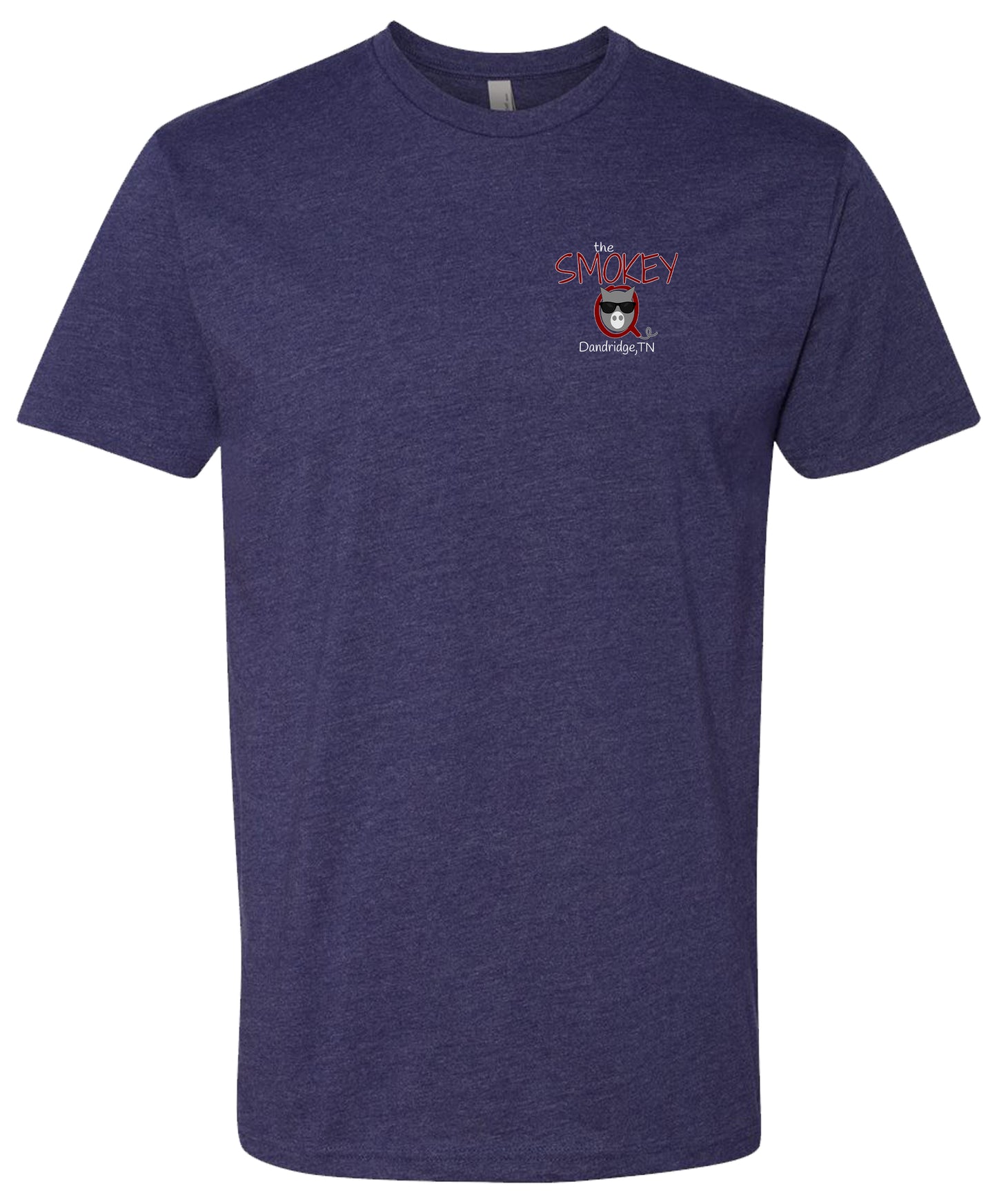 Left Chest - White