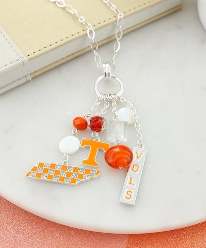 Tennessee Cluster Necklace