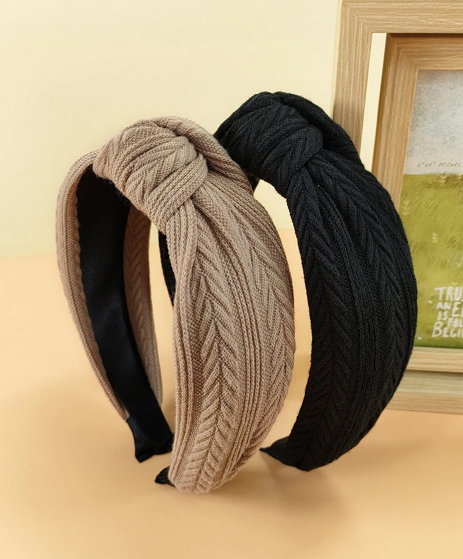 Ribbed Knotted Headband