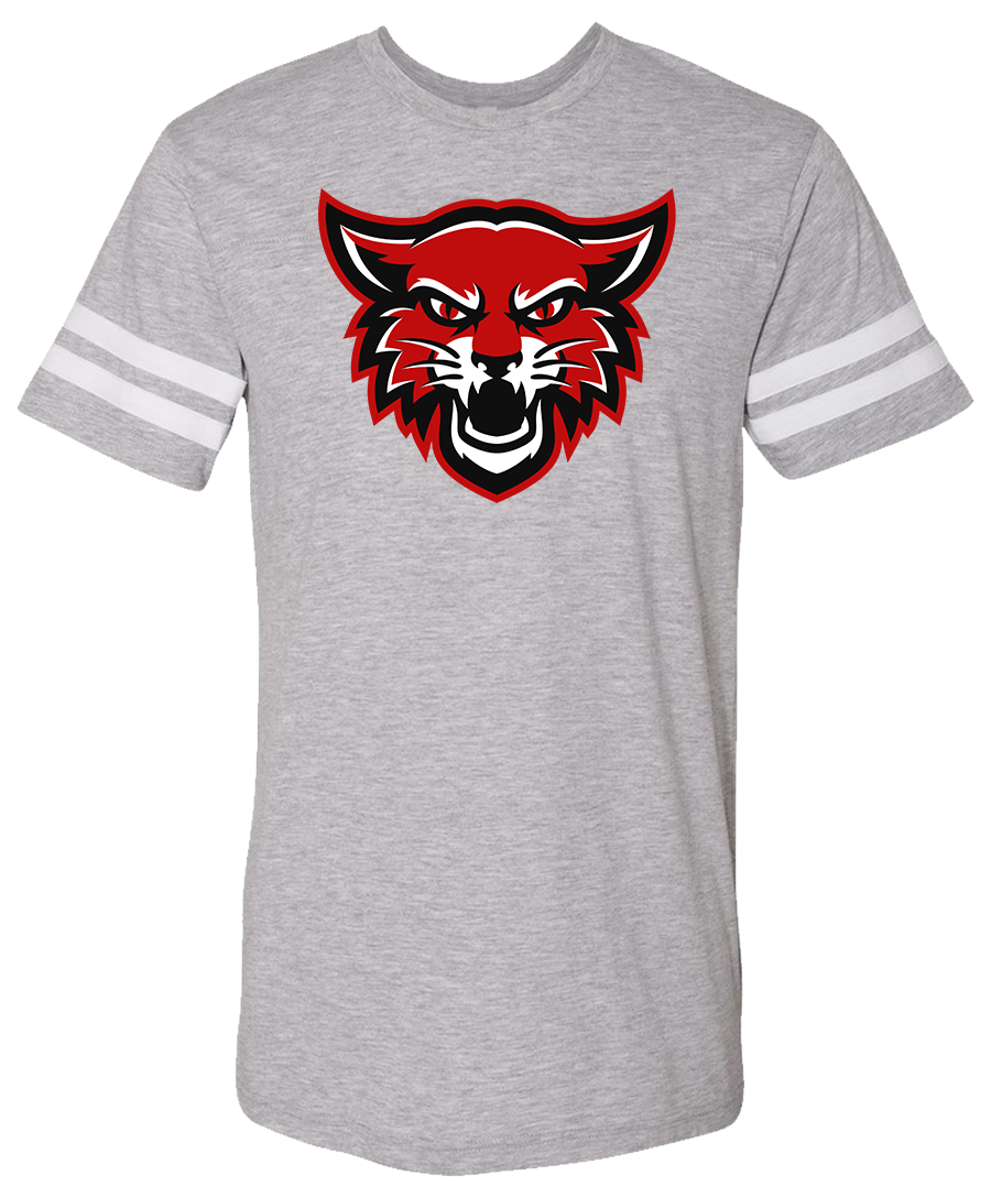 Football Jersey Tee {Head Mascot LoGo}
