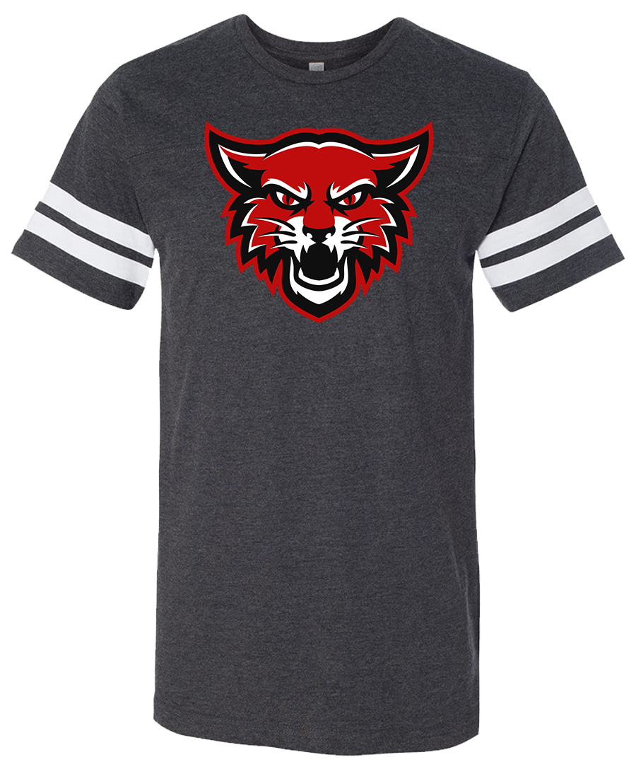 Football Jersey Tee {Head Mascot LoGo}
