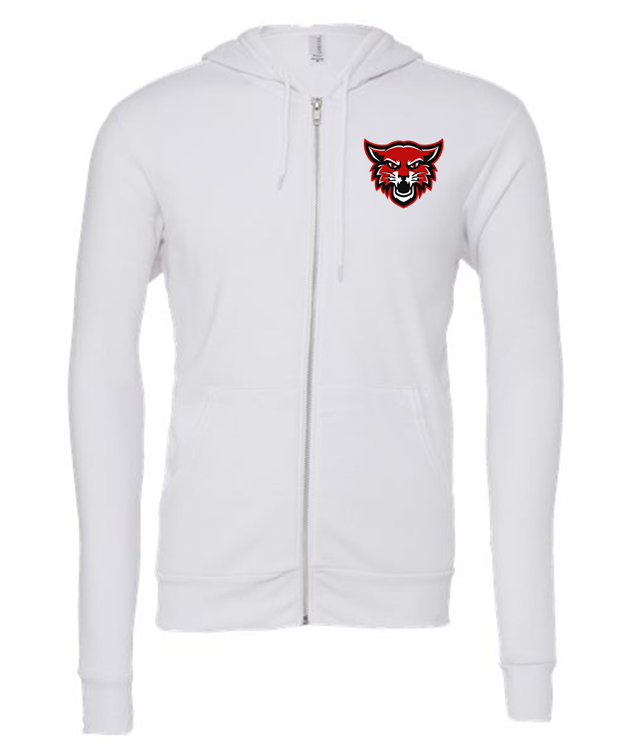 Full-Zip Hoodie {Head Mascot LoGo}