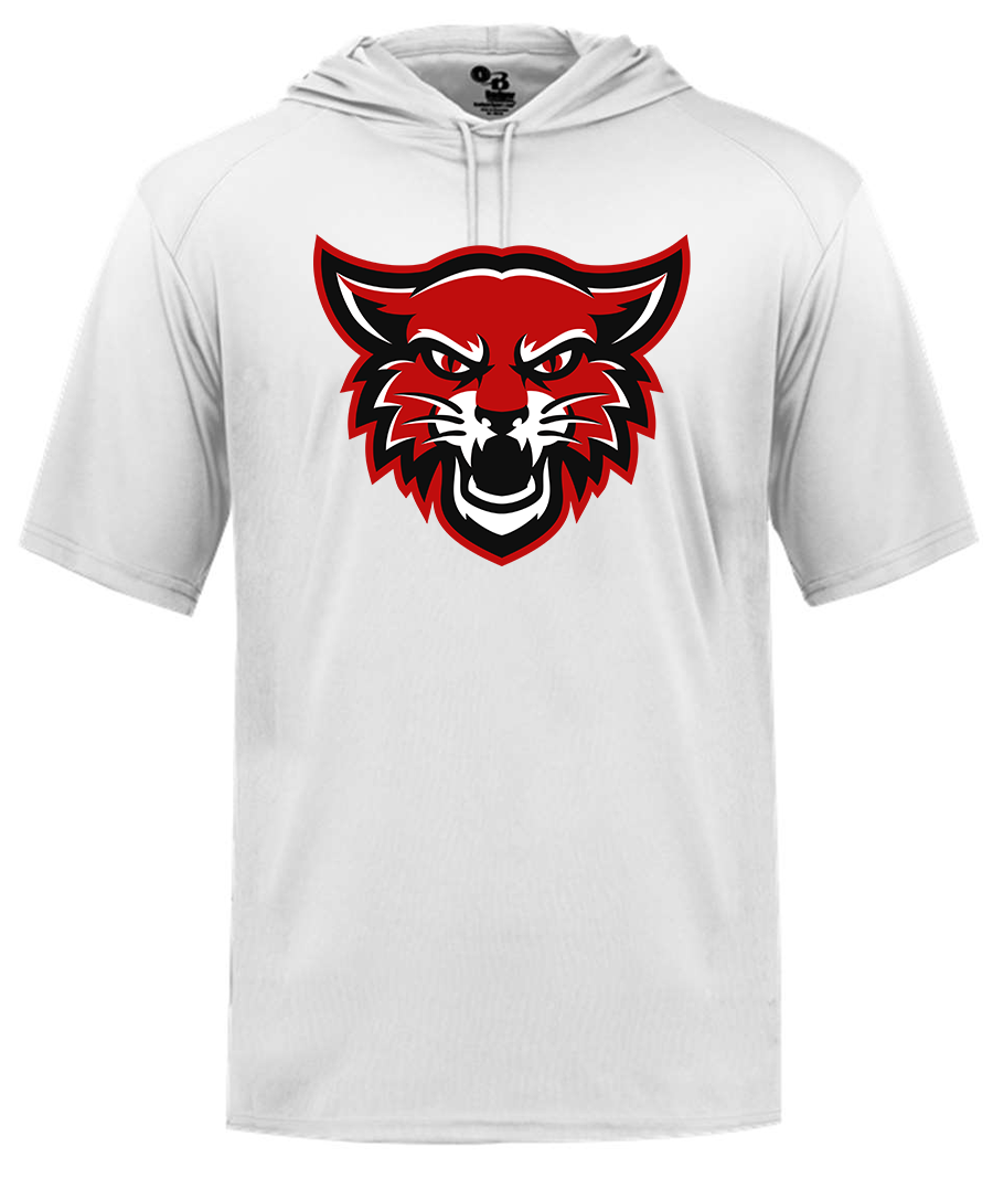 Hooded Tshirt {Head Mascot LoGo}