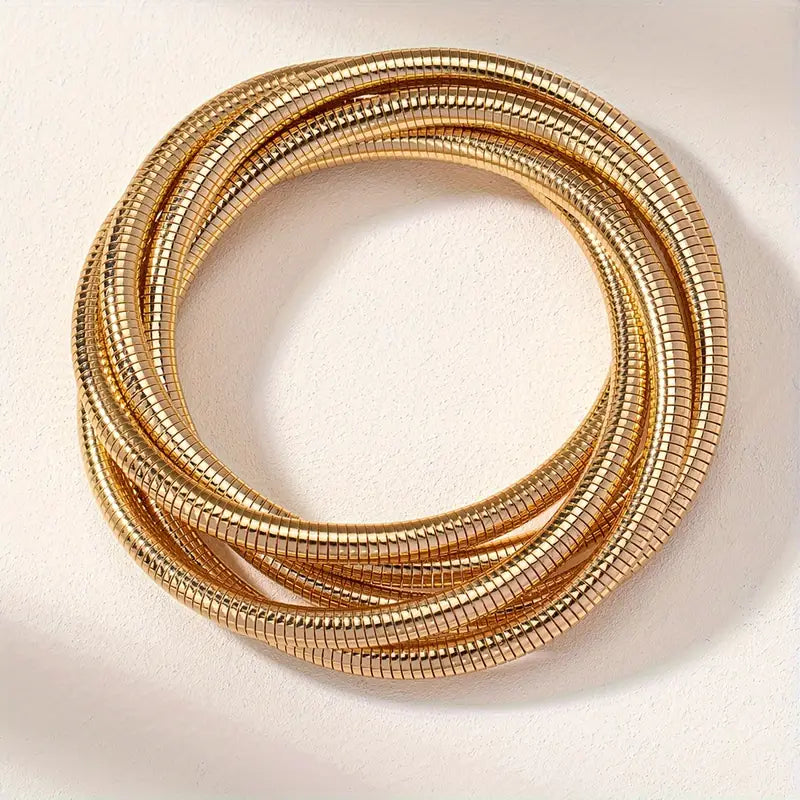 Multi-layer Spring Bracelet
