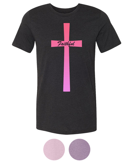 Faithful Pink Cross
