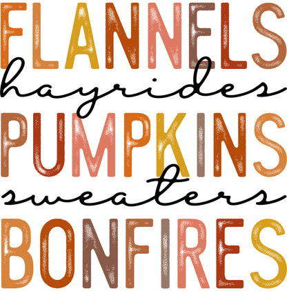 Flannels, Hayrides, Pumpkins