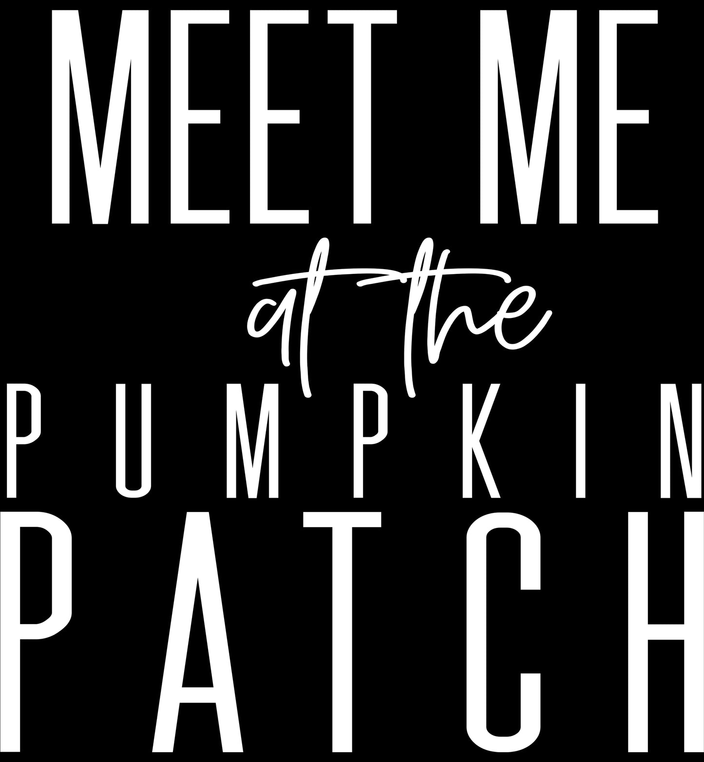 Meet Me at the Pumpkin Patch
