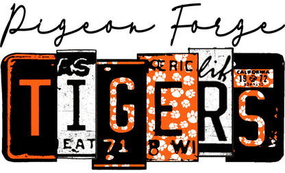 PF Tigers Plate