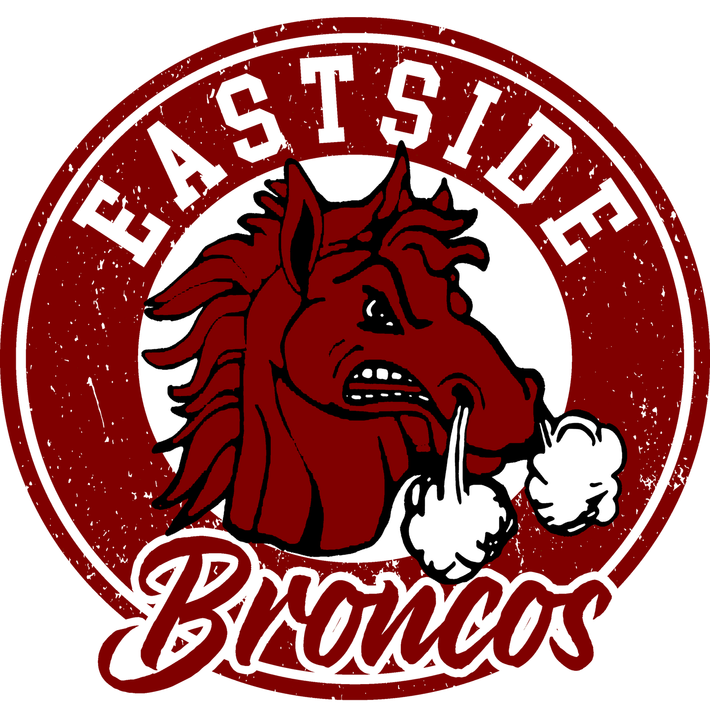 Grunge Eastside Broncos