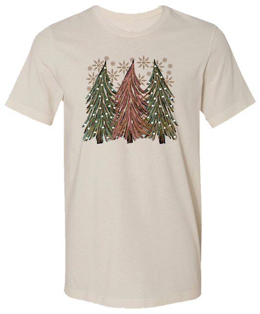 Glitter Christmas Trees